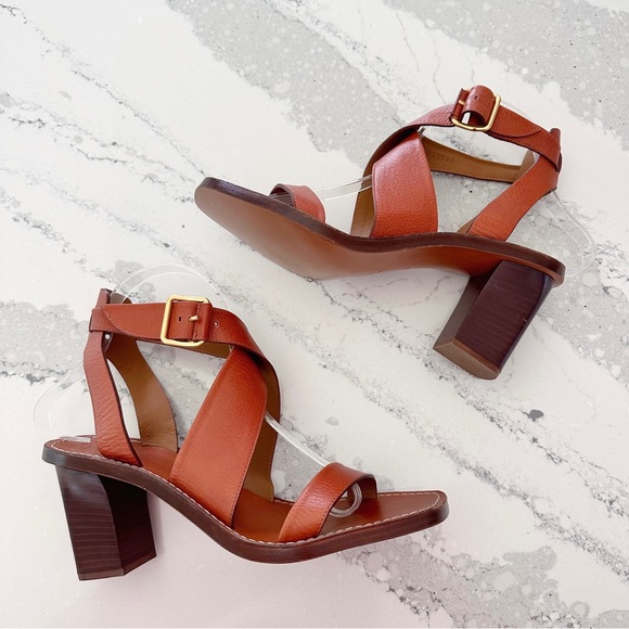 Chloé Virginia Strappy Block Heel Sandals - Picture 13 of 16